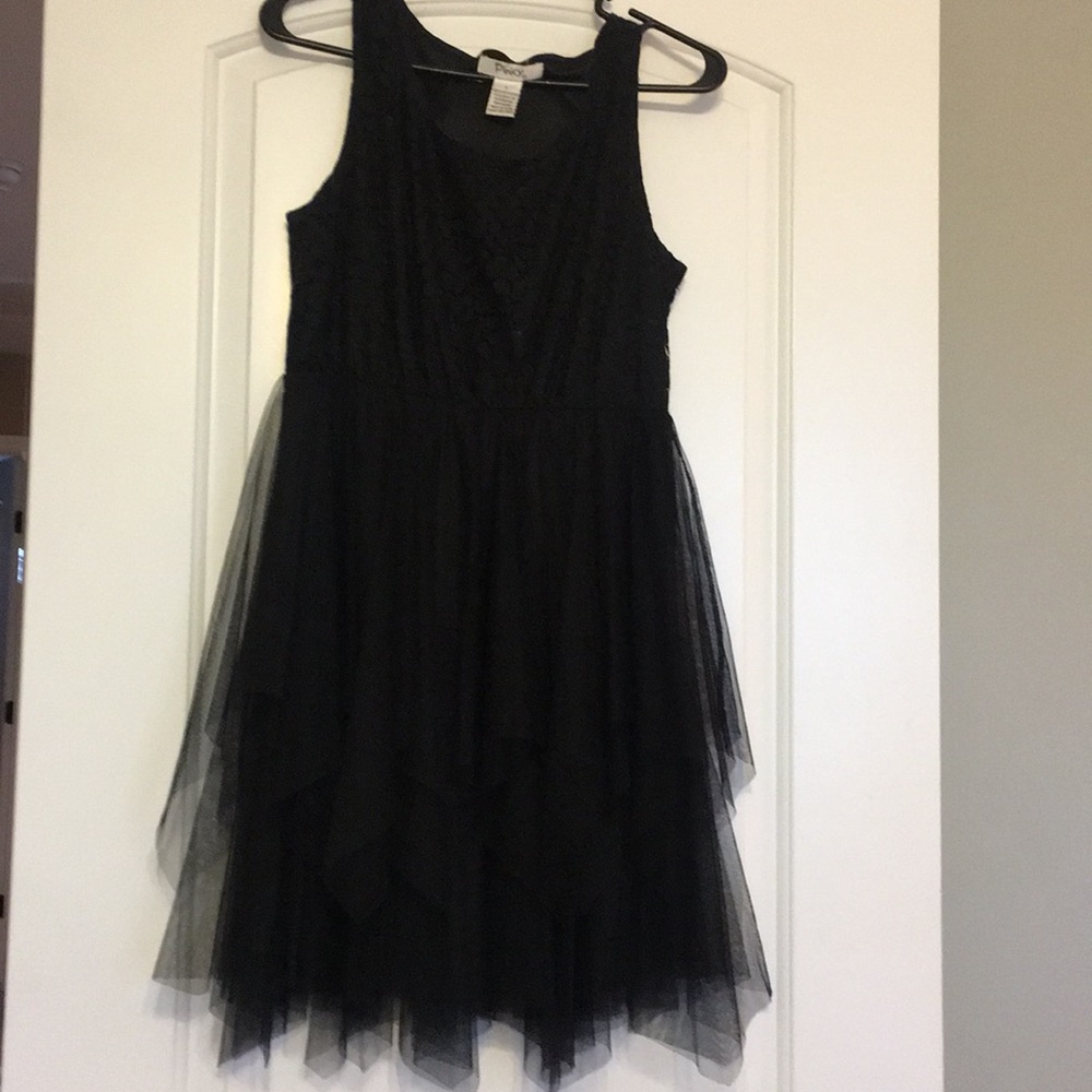 Short black dress